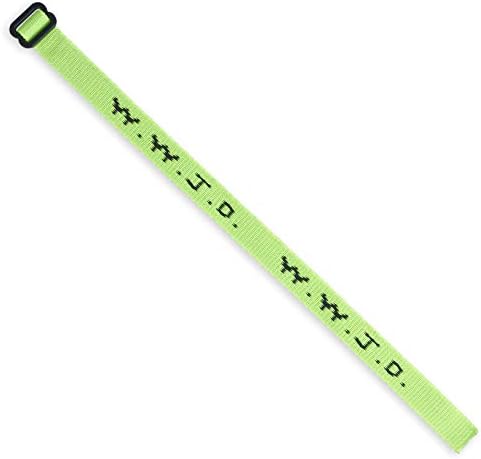 Single W.W.J.D. Bracelet - 22 Individual Colors To Choose From - Mix and Match (Yellow)
