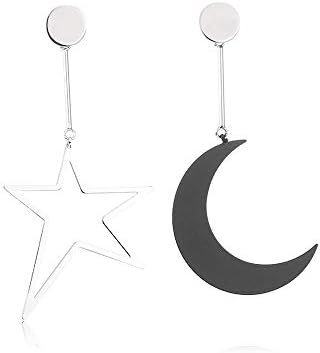 choice of allMoon Sun Star Earrings for Women,Asymmetrical Earrings for Women Boho Dangle Drop Earrings
