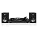Victrola Modern 3-Speed Bluetooth Turntable with 50 Watt Speakers, Black Piano Finish (ITUT-420 Black)