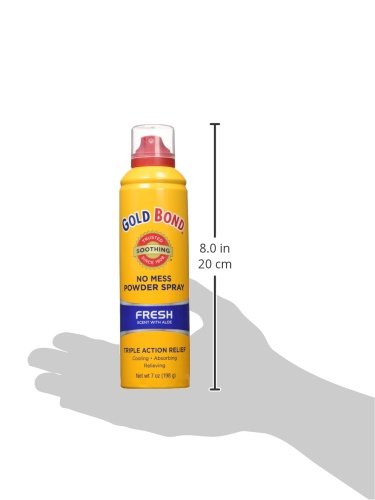 Gold Bond Fresh Powder Sp Size 7oz, Pack of 4