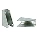 Homend 1Pair Silver Heavy Duty Steel Mounting Brackets for Linear Actuator 2Pcs