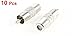 Uxcell a13121100ux0453 Female to Male Connector Video Coax Cable Adapter (Pack of 10)
