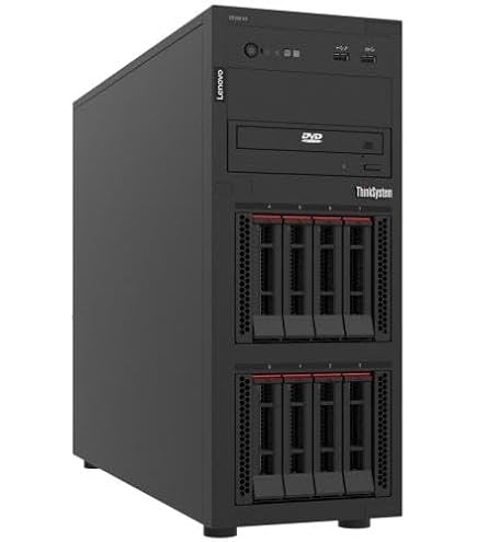 Amazon.com: Lenovo ThinkSystem ST250 Mini Tower Server con CPU
