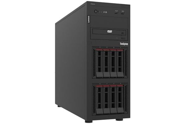 Lenovo ThinkSystem ST250 V3 6353P 32GB Tower Server - Intel Xeon 6353P Processor Octa-core - 32GB (TruDDR5) Memory - 4X DIMM Memory Slots - 4 Expansion Slots - 800W Power Supply