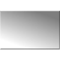 ArtsyCanvas 48" x 24" Beveled Bathroom Mirror, Wall Mirror - Handcrafted in U.S.A.