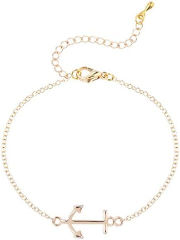 Gold or Silver Anchor bracelet, simple beach bracelet, minimalist jewelry, sea bracelet, tiny anchor