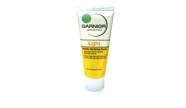 garnier lemon facial wash