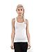 Zenana Outfitters 4 Pack Womens Basic Ribbed Tank Top BLACK/WHITE/PURPLE/JADE L
