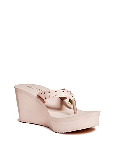 guess high heel flip flops