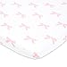 Cuddly Cubs Fitted Pack n Play Sheets Compatible With Graco, Guava Lotus Playard and Other Playpen, Play Yards, Portable and Mini Crib | Pink Pack and Play Sheets