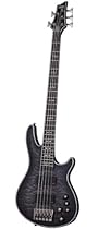 Schecter Hellraiser Extreme-5 5-String Bass Guitar, See-Thru Black Satin
