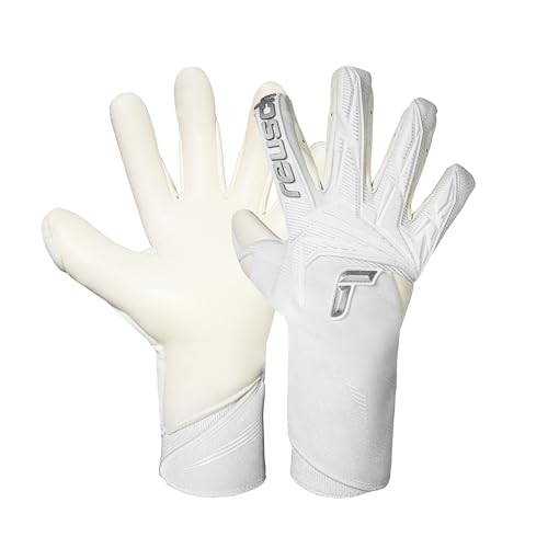 Reusch Goalkeeper Gloves for Men Adults | Extra Strong Grip, and Comfort | For Training and Matches | Attrakt Gold X Strapless