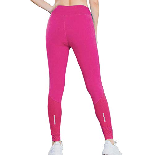 Women's Fitness Yoga Pants Reflective Strip Night Running Fast-Drying Pants
