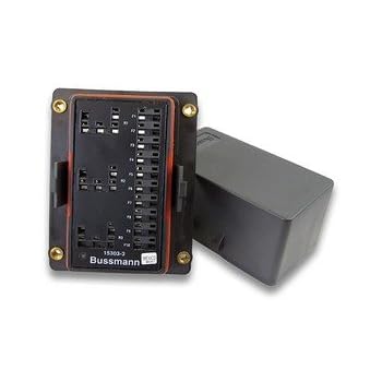 Amazon.com: Cooper Bussmann 15303-3-2-4 Mini Fuse Panel 3 Mini Relays