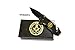 LINDCORP Black Masonic Folding Rescue Pocket Knife Masons