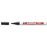 EDDING 751 Paint Marker Pen Bullet TIP - Black