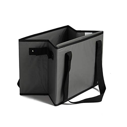 Earthwise Deluxe Collapsible Reusable Shopping Box Grocery Bag Set with