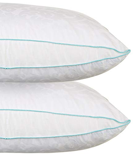 Hollander Basics 2 Pk Jacquard Essence Bed Pillow Set Standard