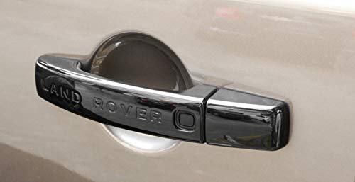 Autoparts Gloss Black Door Handle Cover Trim for Land Rover LR4 Discovery 4 2009-2016 / Range Rover Sport 2010-2013 with 4 Smart Keyhole