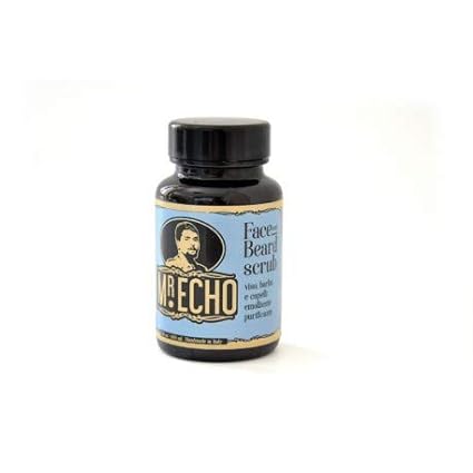 Amazon Com Mr Echo Men S Face Scrub For Face Beard And Hair