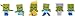 Mattel Minecraft Mini Figure Mob Packs