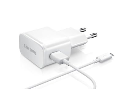 Ladekabel ETAU90E Stecker und micro USB Kabel ECB-DU4AWE white