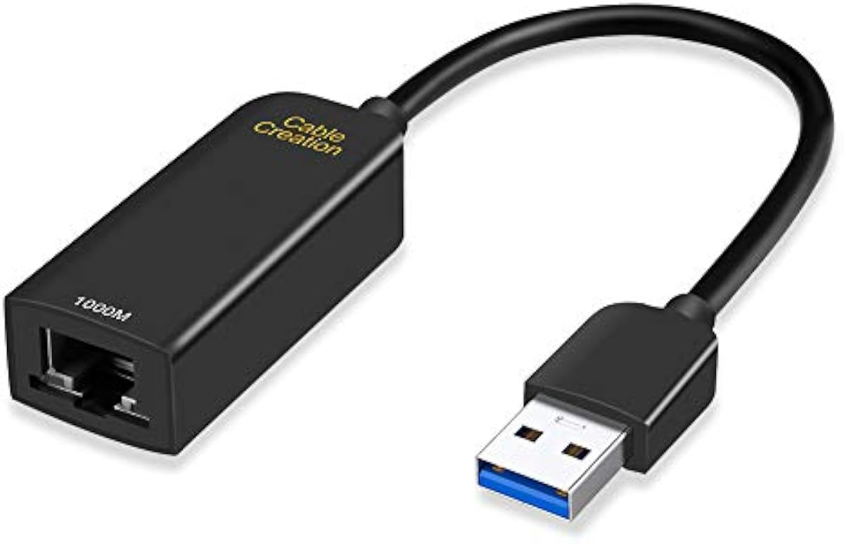 Cablecreation Usb 3 0 Ethernet Adapter For Nintendo Switch Gigabit Network Dongle Compatible With Wii U Macbook Windows 10 8 1 8 7 10 100 1000 Mb Kanadian Best Inc