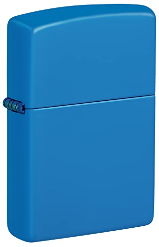 Zippo Sky Blue Matte Classic Pocket Lighter