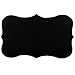 Wrapables Chalkboard Labels/Chalkboard Stickers, 3.25-Inch by 2-Inch, Fancy Rectangle, Set of 36