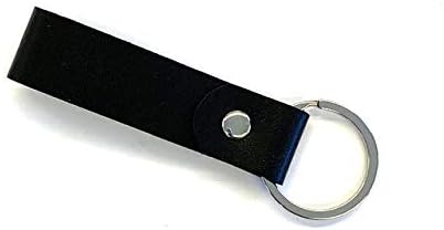 LEATHER KEY RING - Key Chain - Key Ring - Key Holder Hand Crafted With Genuine Leather. Choose Color and Size