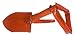USA Best Small Emergency Folding Shovel with Built in Pick - Keep it in Your car or take it Camping as a Survival kit Tool (Orange)