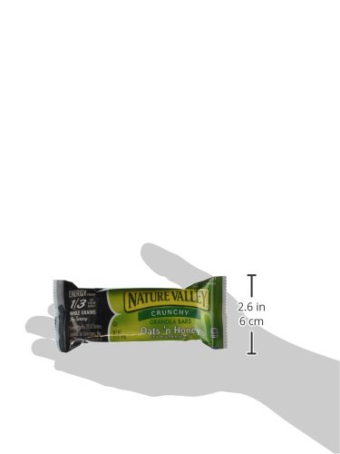 NATURE VALLEY CRUNCHY GRANOLA BARS OATS ‘N HONEY 15 TWO BAR POUCHES (30 BARS) – 1.5 OZ. EACH – SMALL STORAGE SPACE FRIENDLY