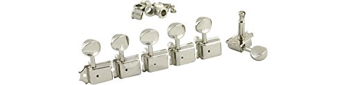 Kluson 6 In-Line Vintage Tuning Machines Nickel