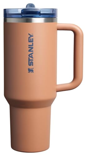 STANLEY Quencher ProTour Klapp-Strohhalm-Becher mit auslaufsicherem Deckel 40 oz (1,2 l) | Eingebauter Strohhalm und Griff | Getränkehalter-kompatibel