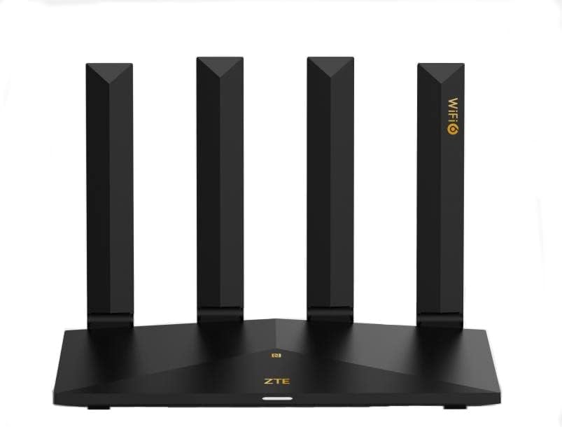 ZTE Miracle T3000 WiFi 6 Router AX3000 Black