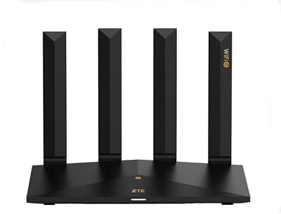 ZTE Miracle T3000 WiFi 6 Router AX3000 Black