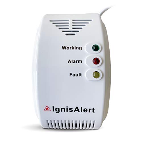 LPG (e.g Propane, Butane, Isobutane) / Natural Gas Leak Detector Wall