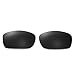 Walleva Black Polarized Replacement Lenses For Oakley Fives Squared Sunglasses