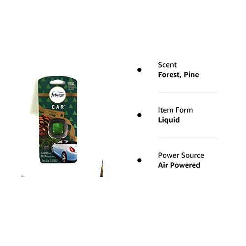 Febreze Car Vent Clip FreshCut Pine Air Freshener on Galleon Philippines