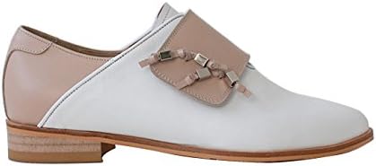 Fascinar ファシナル オーダーメイド 本革 レディース靴 ベルクロ アイボリー ホワイト ローファー 24 5cm ローファー スリッポン Amazon