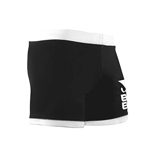 Bad Boy Original Polyester Competition MMA Mixed Martial Arts Vale Tudo Shorts (Large) Black