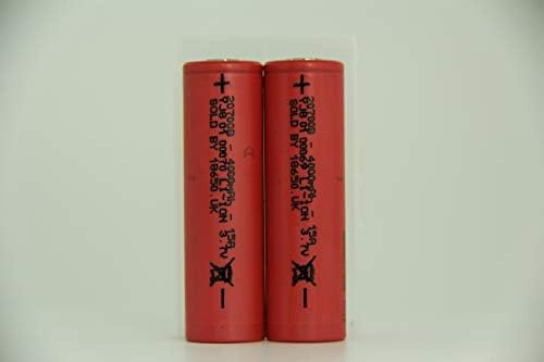 2x Sanyo 20700B 21700 Li-ion 3.6v 3100mAh Battery (Fully EU/UK Compliant with FREE 18650.UK Battery Case)