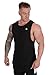 YoungLA Long Tank Tops Men Muscle Shirt Gym Training 306 Bk L Black