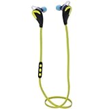 Bluetooth Earbuds, Bekhic HD91 Bluetooth V4.1 Mini Lightweight Wireless Stereo Sports/running & Gym/exercise Bluetooth Headphones Headsets With Mic Microphone (Green)