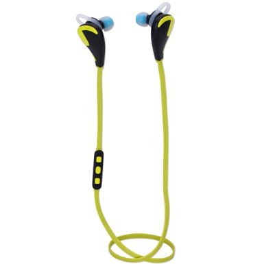 Bluetooth Earbuds, Bekhic HD91 Bluetooth V4.1 Mini Lightweight Wireless Stereo Sports/running & Gym/exercise Bluetooth Headphones Headsets With Mic Microphone (Green)