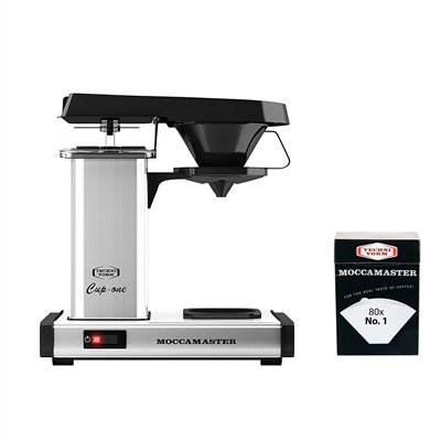 Technivorm Moccamaster Cup-One Coffee Brewer with No. 1 Filter