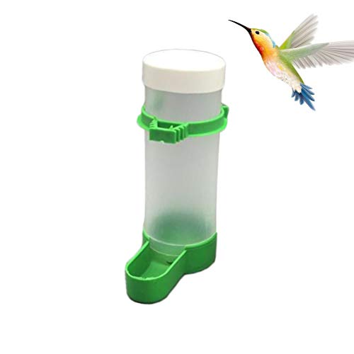 Yardwe Vogeltränke mit automatischem Trinkwassersprinkler-Clip für Papageien, Wellensittiche, Nymphensittiche und… – Bild 8