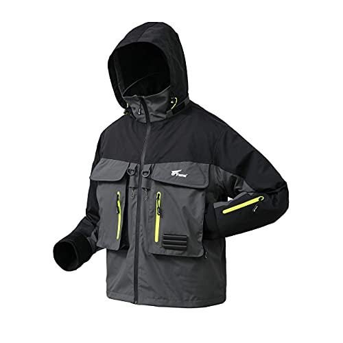 Fans Fishing Wading Jackets Breathable Waterproof Fishing Rain