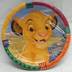 Amazon Com Lion King Party Plates Cake Dessert X8 Supplies Simba