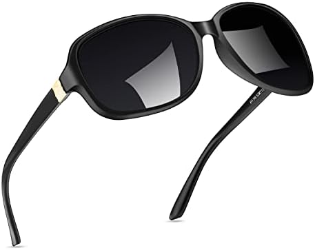 SIPHEW Oversized Polarized Sunglasses for Women, Classic Design